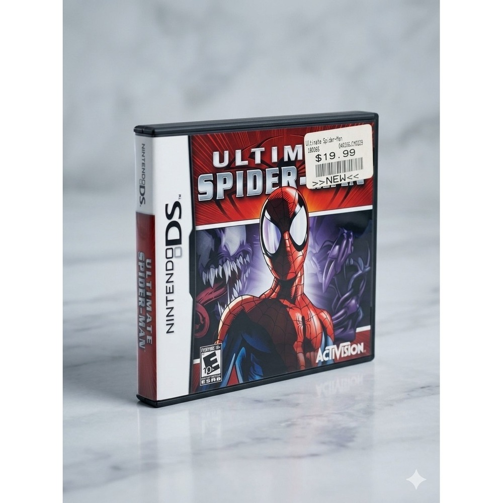Ultimate Spider-Man Nintendo DS Case Manual Only NO GAME Activision Marvel 2005